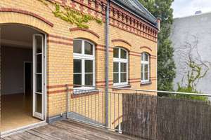 Außergewöhnliche 3-Zimmer-Wohnung mit Backsteincharme und Terrasse am Engeldamm. Ohne Käuferprovisio – Engeldamm 68, 10179 Mitte (Ortsteil), Berlin – Vorschaubild 3