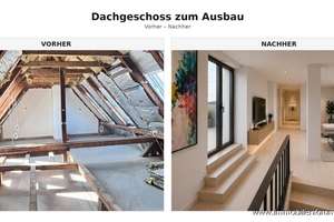 Zum Selbstausbau mit voller Afa:  DG Wohnung und Speicher - mit jetzt schon fertiger Dachterrasse! – Die vollständige Adresse der Immobilie erhältst du vom Anbieter., 81679 Altbogenhausen, München – Vorschaubild 1