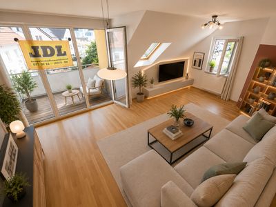 Seltene Gelegenheit: Großzügige 5- b. 6-Zimmer-Maisonette-/Studio-Wohnung