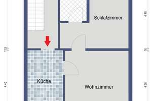 2-Zimmer-Wohnung im 2. OG in Krefeld-Stadtmitte zu mieten! – Die vollständige Adresse der Immobilie erhältst du vom Anbieter., 47798 Stadtmitte, Krefeld – Vorschaubild 8