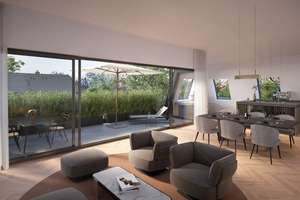 Gesamte Etage - bis zu 4,30m Raumhöhe - intime und exklusive Bestwohnlage in München-Schwabing!!