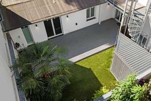 Zeitlose Architektur, exklusives Ambiente: topsanierte Gartenwohnung, 211 m², 3 Bäder, Terrasse – Die vollständige Adresse der Immobilie erhältst du vom Anbieter., 40476 Derendorf, Düsseldorf – Vorschaubild 11