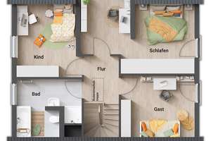 Großzügiges und helles Haus – So macht Wohnen Spaß – Die vollständige Adresse der Immobilie erhältst du vom Anbieter., 67354 Römerberg – Vorschaubild 5