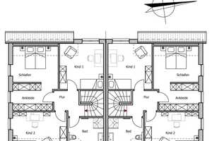 Neubau – Moderne Doppelhaushälfte in attraktiver Lage – Wagenfeld, Diepholz (Kreis), 49419 Diepholz (Kreis) – Vorschaubild 6
