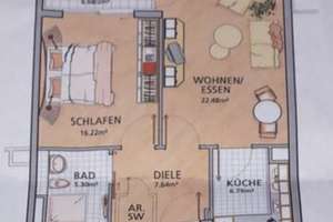 Einmalige Gelegenheit 2 Zimmer Wohnung im Lindenhof zu Verkaufen im Lanzgarten Betreutes Wohnen. – Meerfeldstraße 79, 68163 Lindenhof, Mannheim – Vorschaubild 4