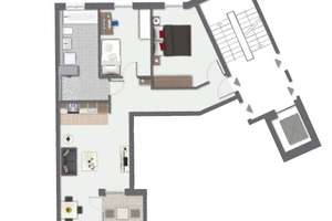 Moderne Etagenwohnung zur Miete mit Balkon in Leipzig - Wentzel Dr. – Holzhäuser Straße 49, 4299 Stötteritz, Leipzig – Vorschaubild 8
