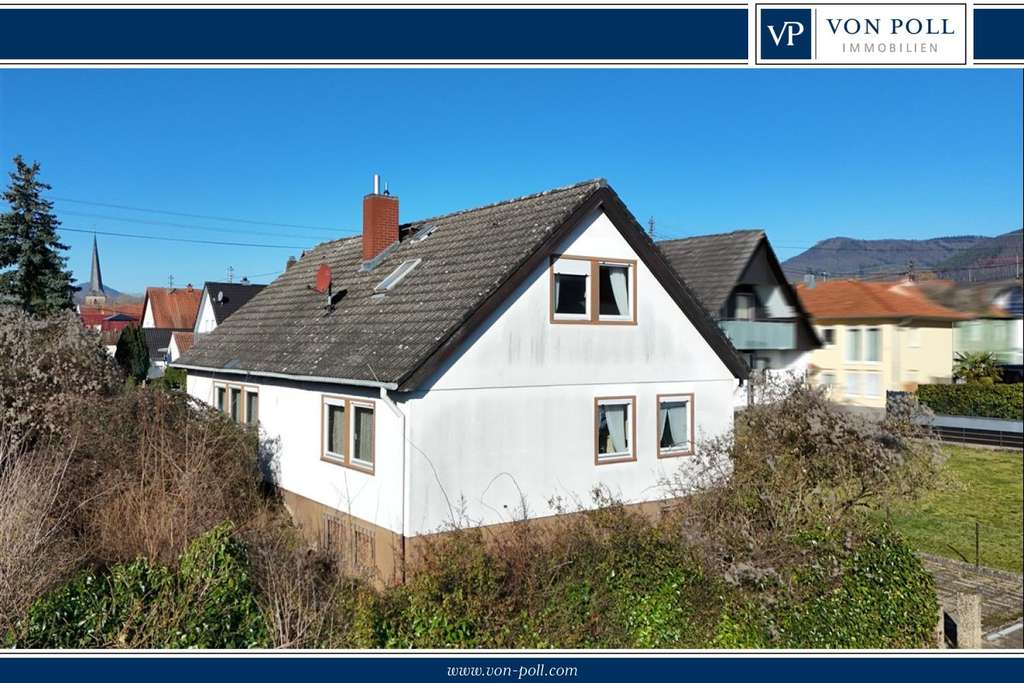 Immobilie in Siebeldingen - Familienfreundliches Einfamilienhaus mit guter Raumaufteilung, Garten und Garage - Bild 0