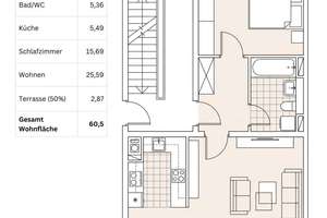 *Reserviert* Naturnah wohnen mit Südterrasse und Gartenanteil in ruhiger Lage von Moosach – Die vollständige Adresse der Immobilie erhältst du vom Anbieter., 80997 Moosach-Bahnhof, München – Vorschaubild 12