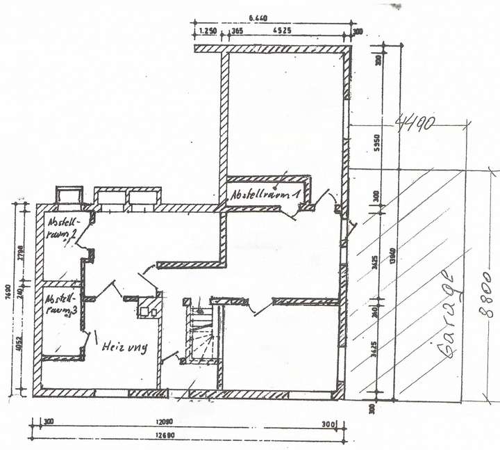 Grundriss - Kellergeschoss