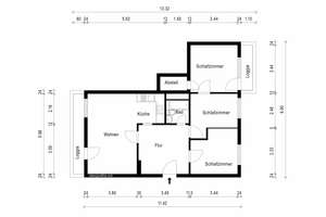 Hier lässt es sich Wohnen - 4-Zimmer-Wohnung mit Balkon! – Richard-Zimmermann-Str. 7, 7747 Neulobeda, Jena – Vorschaubild 2