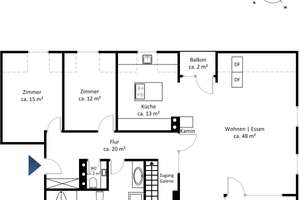 Design-Wohnung über den Dächern des Treppenviertels – Die vollständige Adresse der Immobilie erhältst du vom Anbieter., 22587 Blankenese, Hamburg – Vorschaubild 20