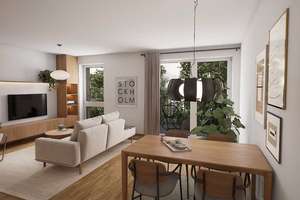 Großzügige 2-Zimmer-Wohnung mit Balkon