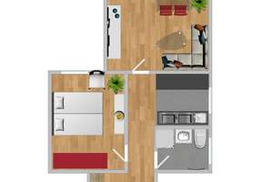 *V Privat* 2 Zimmer Wohnung - Modern Kersaniert - Fernwärme - ab sofort verfügbar – Die vollständige Adresse der Immobilie erhältst du vom Anbieter., 65189 Südost, Wiesbaden – Vorschaubild 5