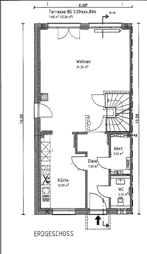 Grundriss Erdgeschoss