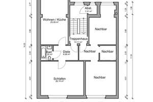 Erstbezug nach Sanierung- 2 Zimmer Wohnung in zentraler Lage  – Brückstrasse 42, 44787 Gleisdreieck, Bochum – Vorschaubild 6