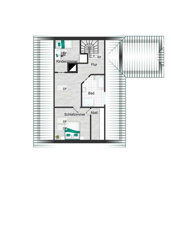 Grundriss Dachgeschoss