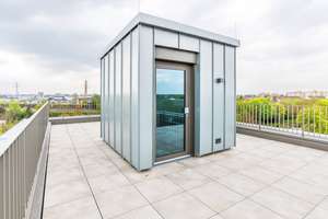 5-ZW Penthouse Charakter, gr. Dachterrasse, Parkett, Aufzug, Einbauküche – Robert-Funari-Straße 26, 68309 Käfertal, Mannheim – Vorschaubild 20