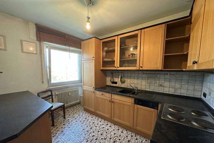 Küche in der Einliegerwohnung.