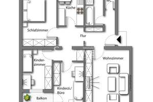Waldkirch ++ Gemütliche und gepflegte 4 Zimmer-Wohnung! Einzug nach Vereinbarung! – Die vollständige Adresse der Immobilie erhältst du vom Anbieter., 79183 Waldkirch – Vorschaubild 13