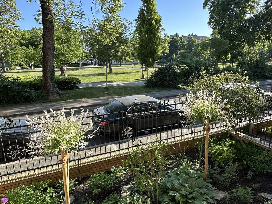 Aussicht vom Wohnzimmer