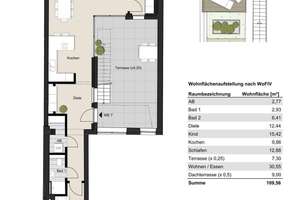 Exklusive Neubauwohnung im Kwartier Latäng: Großzügiges Wohnen mit Terrasse & Dachterrasse! WE7 – 50674 Neustadt/Süd, Köln – Vorschaubild 3
