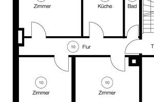 Altbaucharme mit modernem Herz: sanierte 3-Zimmer Dachgeschoss Wohnung – Die vollständige Adresse der Immobilie erhältst du vom Anbieter., 70199 Heslach, Stuttgart – Vorschaubild 8