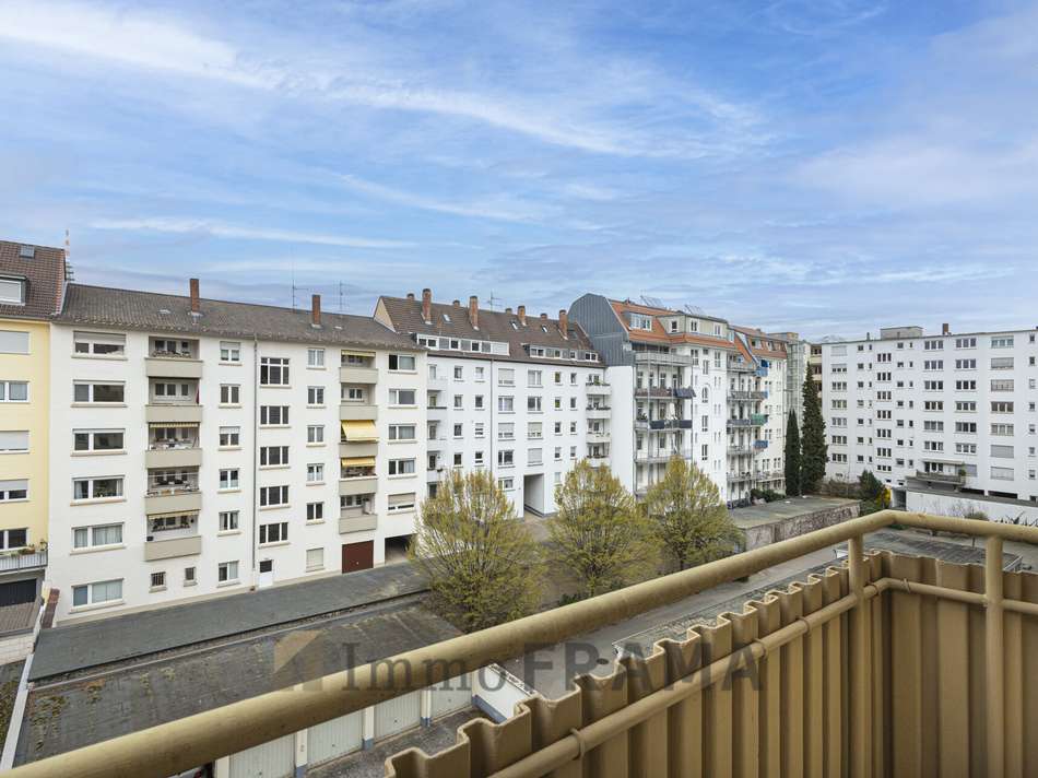 Blick vom Küchenbalkon