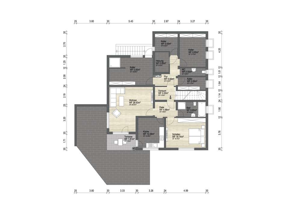 Grundriss KG