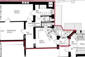 Heller sanierter Stilaltbau, 2 Zi.Kü. Bad, Gäste WC Balkon , Aufzug von Privat – Rheinstraße 49, 65185 Mitte, Wiesbaden – Vorschaubild 22