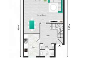 Doppelhaushälfte mit Carport & Garten in Leipzig – 4329 Paunsdorf, Leipzig – Vorschaubild 5