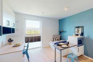1 Monat mietfrei! Urban leben & studieren – dein möbliertes Apartment im Quartillion – Im Rad 15, 65197 Rheingauviertel / Hollerborn, Wiesbaden – Vorschaubild 4