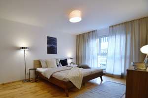 Nähe Gärtnerplatz: Möblierte 3,5 Zimmer Design. Wohnung mit Süd-West-Balkon, grüner Innenhof, Keller – Hans-Sachs-Str. 20, 80469 Glockenbach, München – Vorschaubild 3