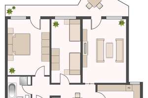 TOP Saniert*3-Zimmer-Wohnung in Köln-Chorweiler mit Balkon 2/2 – Osloer Straße 6, 50765 Chorweiler (Ortsteil), Köln – Vorschaubild 5