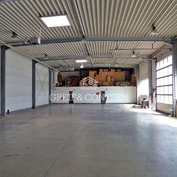 Multifunktionale Gewerbehalle mit Außenfläche | zentrale Lage im Gewerbegebiet Biberweg
