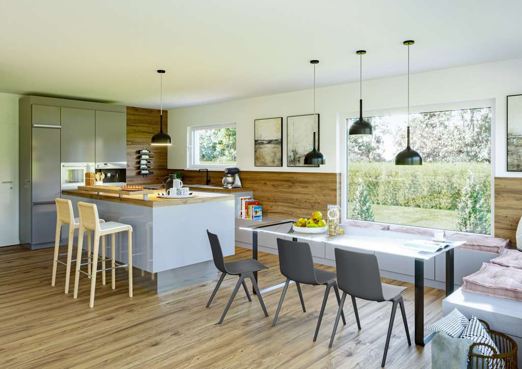 Immobilie in Albisheim (Pfrimm) - traumhaftes Bien-Zenker Einfamilienhaus in Albisheim - Feldrand Lage - Bild 2