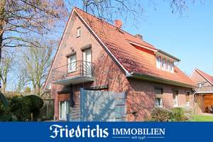 Einfamilienhaus mit überdachter Terrasse und großem Gartengrundstück in Bad Zwischenahn - Dänikhorst – Die vollständige Adresse der Immobilie erhältst du vom Anbieter., 26160 Bad Zwischenahn – Vorschaubild 1