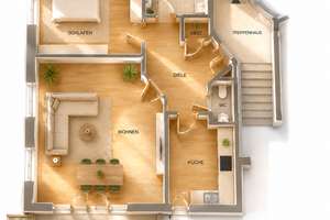 Parkidylle in Babelsberg Nord – Helle Wohnung mit Balkon – Rosa-Luxemburg-Str. 4b, 14482 Babelsberg Nord, Potsdam – Vorschaubild 7