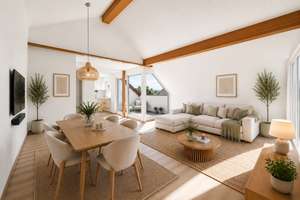 Frisch sanierte 3-Zi.-DG-Wohnung mit Loggia, Talblick, Panoramafenster & Speicher in Pforzheim – Die vollständige Adresse der Immobilie erhältst du vom Anbieter., 75179 Nordstadt, Pforzheim – Vorschaubild 4