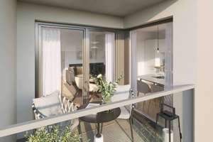 Moderne 2-Zimmer-Wohnung in Erlangen mit EBK – Hans-Geiger-Straße 4, 91052 Rathenau, Erlangen – Vorschaubild 2