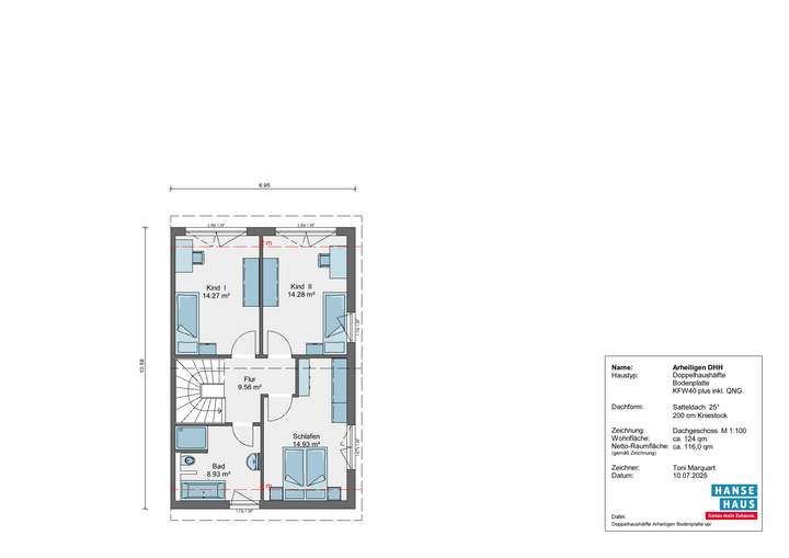 Doppelhaushälfte Arheiligen B