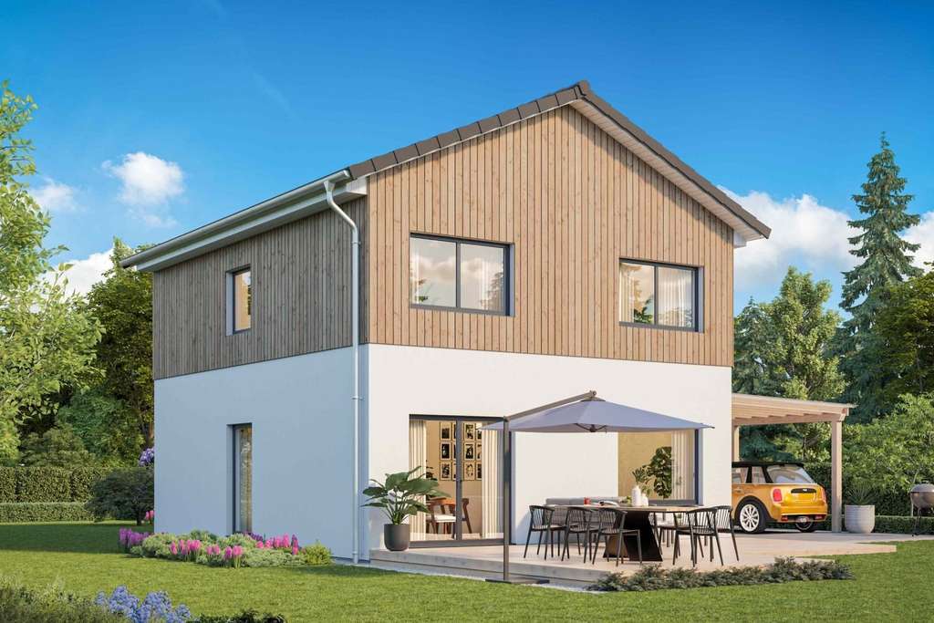 Immobilie in Niederzissen - HOLZVERKLEIDETES TRAUMHAUS MIT SATTELDACH - Bild 0