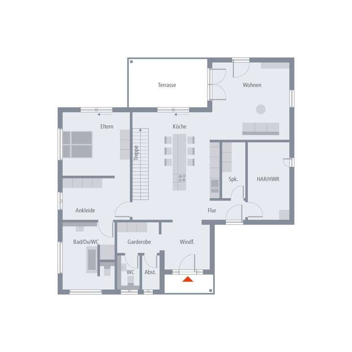 Grundriss Erdgeschoss