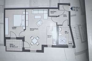 Zwei Zimmer Küche, Bad, Balkon – 67059 West, Ludwigshafen am Rhein – Vorschaubild 8