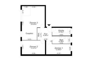 Nachmietersuche für 3-Zimmer-Wohnung in schöner Lage! – Friedrichrodaer Straße 125, 12249 Marienfelde, Berlin – Vorschaubild 4