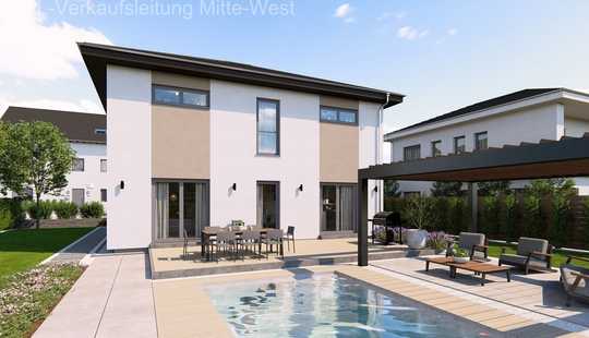 Bild von SOFORT loslegen *EINZUGSFERTIG inkl. Küche* auf 500m² Grundstück - STADTVILLA 187m² für Familie + Bü