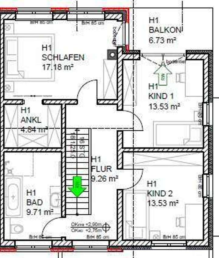 Grundriss OG