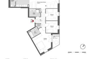 Großzügige Neubau-Mietwohnung mit viel Platz und Dachterrasse – Niendorfer Weg 21, 22453 Groß Borstel, Hamburg – Vorschaubild 18