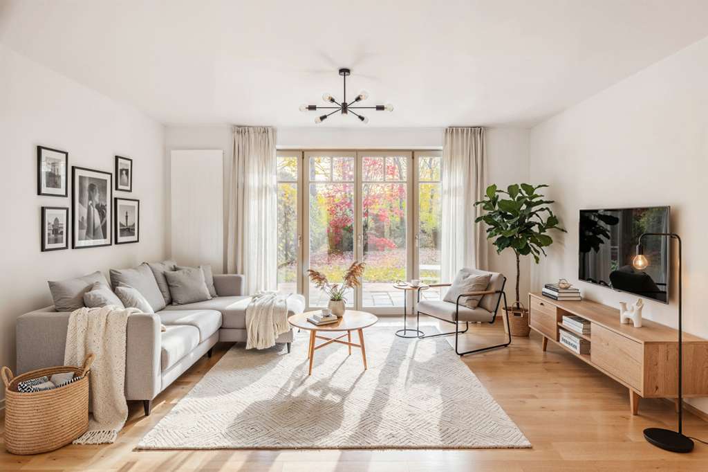 3-Zimmer-Gartenwohnung inkl. Hobbyraum und Tiefgarage in ruhiger Lage von Lochhausen