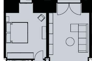 Helle 2‑Zimmer Wohnung mit Balkon und Gartenterrasse im EG in Erfurt-Krämpfervorstadt – Thälmannstraße 49, 99085 Krämpfervorstadt, Erfurt – Vorschaubild 2