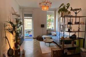  Schöne 2 Zimmer Altbauwohnung – möbliert zur befristeten Untermiete für 6 Monate – Ludwig-Wilhelm-Straße 19, 76131 Karlsruhe – Vorschaubild 1